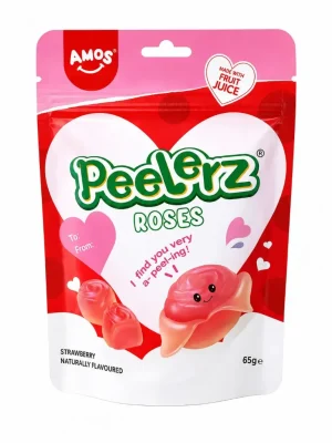 AMOS Peelerz Gummy Roses 65g