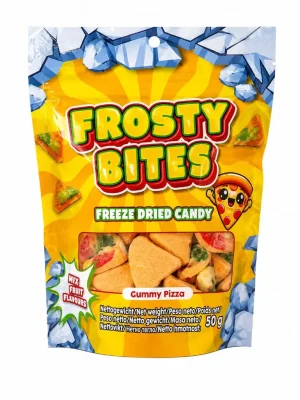 Frosty Bites Gummy Pizza Freeze Dried Candy 50g