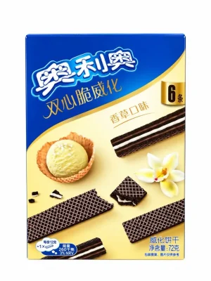 Oreo Wafer Biscuits Vanilla Flavoured 72g