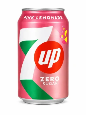 7UP Pink lemonade Zero sugar 330ml
