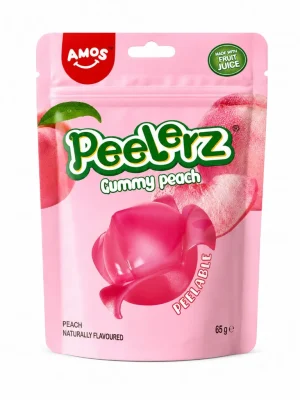 AMOS PEELERZ GUMMY PEACH 65g