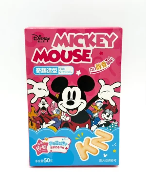 Binqi & Disney Letters Shaped Cookies Milk Flavor 50g