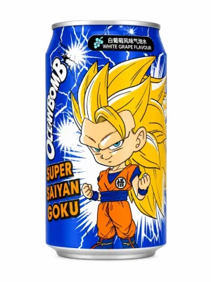 Ocean Bomb Gohan White Grape Sparkling Water 330ml