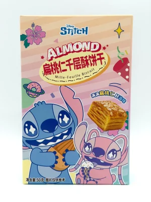 Binqi Stitch Almond Mille Feuille Biscuit 50g