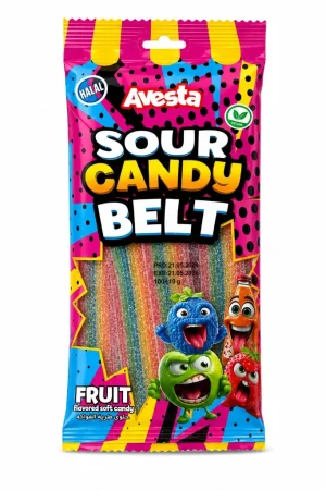 Avesta Sour Belt Fruit 70g