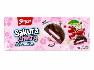 Bergen Sakura Cherry cookies 128g