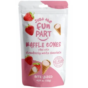 Just The Fun Part Aardbei - Witte Chocolade 120g
