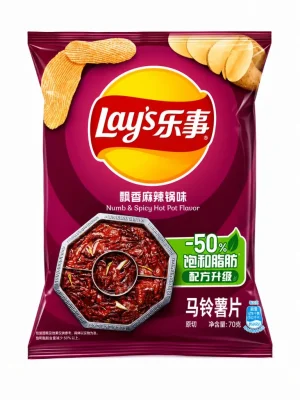 Lay's Chips Numb & Spicy Hot Pot Flavor