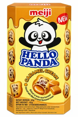Meiji Hello Panda Caramel 43g