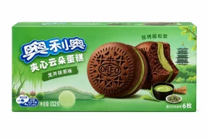 Oreo Cloud Cake Longjing Matcha 132g