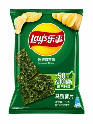 Lay's Seaweed Flavor Chips 70g