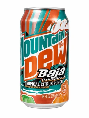 Mountain Dew Baja Cabo Citrus 355ml