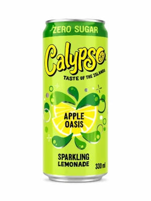 Calypso Sparkling Lemonade Apple Oasis Zero Sugar  330ml