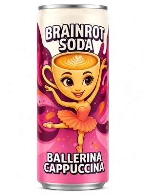 Brainrot Soda Ballerina Cappucina 250ml