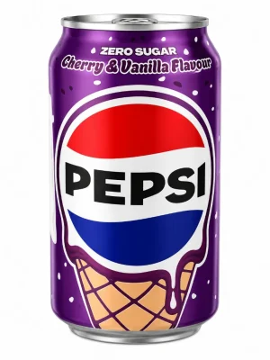Pepsi Zero Sugar Cherry & Vanilla 330ml