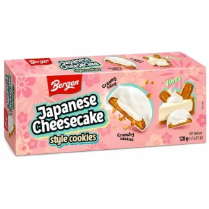 Bergen Japanese Cheesecake Style Cookies 128g